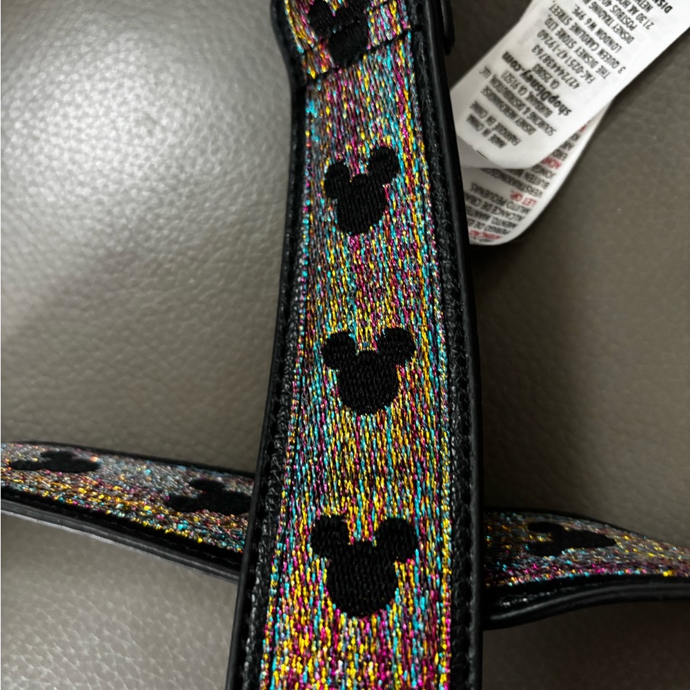 Disney Black and Multicolor Bag Strap